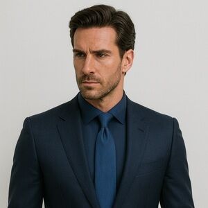 3 -> $45 ROBERTA Neck Tie Made in Italy, Milano Hand Made %100 Silk